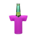 Team clothes shape neoprene beer bottle cooler sleeve keep drink cold